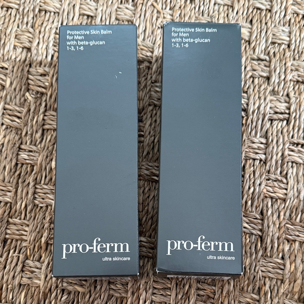 Two Pro-Ferm Protective Skin Balm for Men - NIB